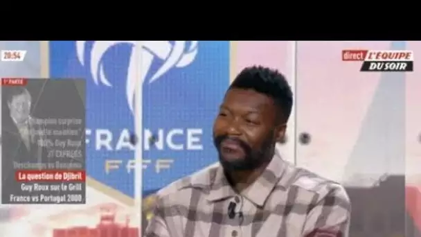 Djibril Cissé ému aux larmes lorsque Guy Roux lui parle de sa mère et de son frère