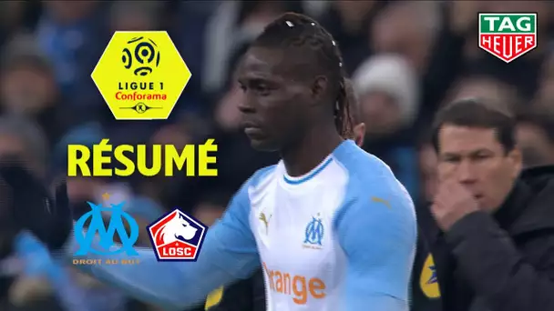 Olympique de Marseille - LOSC ( 1-2 ) - Résumé - (OM - LOSC) / 2018-19