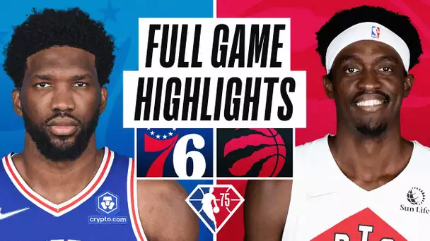 76ERS at RAPTORS | FULL GAME HIGHLIGHTS | December 28, 2021