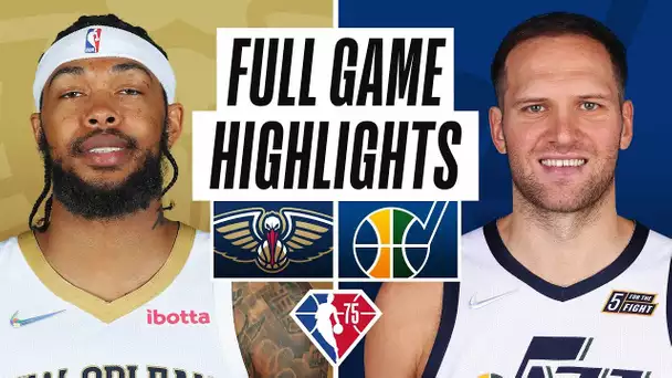 PELICANS at JAZZ | FULL GAME HIGHLIGHTS | November 26, 2021