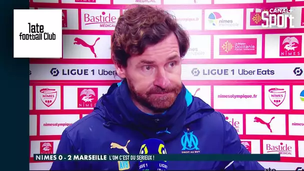 La réaction d'André Villas-Boas après Nîmes / Marseille