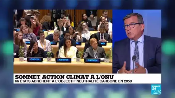 Sommet climat à l'ONU : 66  Etats adhèrent à l'objectif de neutralité carbone en 2050