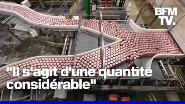 L’embouteilleur européen de Coca-Cola rappelle massivement ses produits en Europe