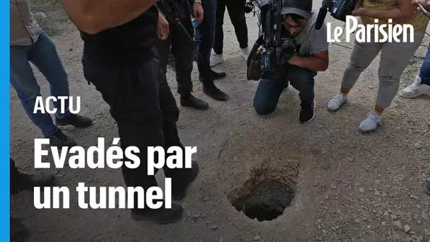 Israël : six détenus palestiniens s’évadent d’une prison haute sécurité par un tunnel