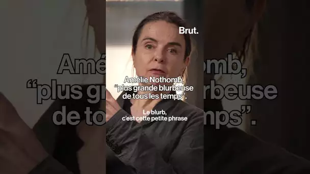 Amélie Nothomb, "plus grande blurbeuse de tous les temps"