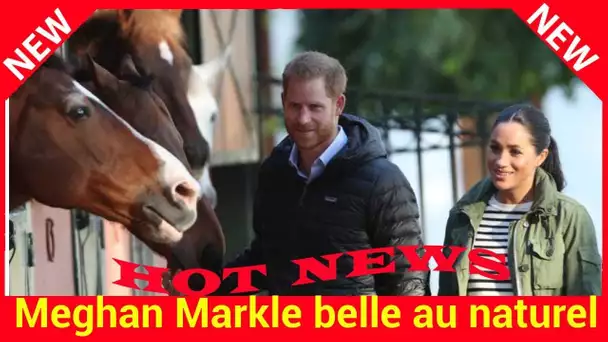 Meghan Markle belle au naturel : quand la duchesse opte pour un style plus décontracté