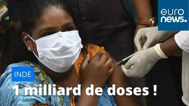 L'Inde franchit le cap du milliard de doses de vaccins anti-Covid