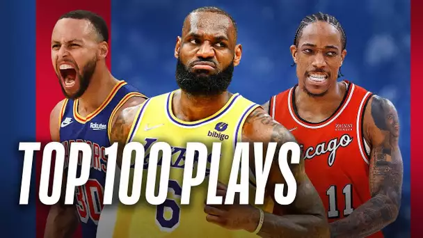 TOP 100 Plays of the #NBA75 Regular Season 💯💎